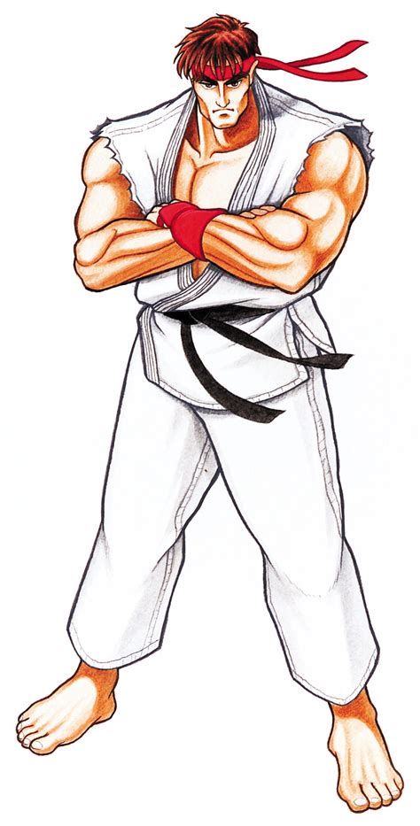 Ryu artwork #2, Street Fighter 2: High resolution