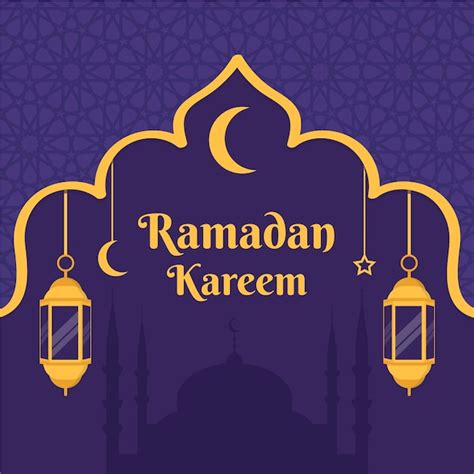 Premium Vector Flat Design Ramadan Concept