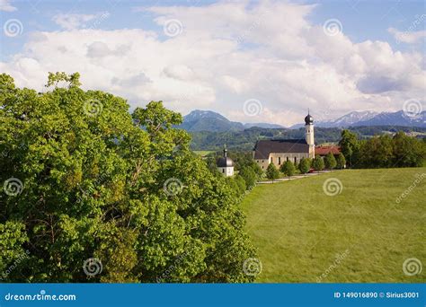 Glise Irschenberg Wilparting De P Lerinage Photo Stock Image Du