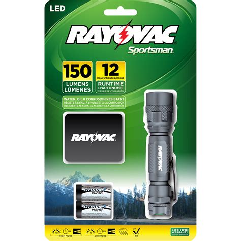 Rayovac Sportsman Led Flashlight 150 Lumens