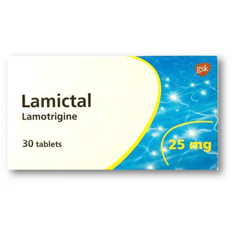 Lamictal 25 Mg Lamotrigine 30 Tablets