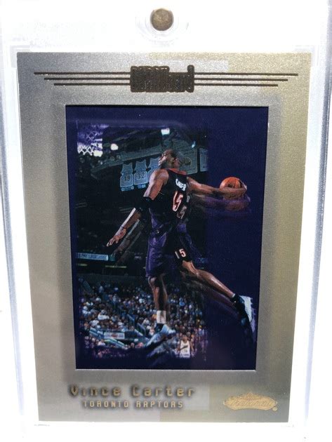 2001 02 Fleer Showcase Avant Card Vince Carter CARDs Museum MUUSEO