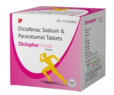 Diclofenac Sodium And Paracetamol Tablet Mg At Rs Box In Ahmedabad