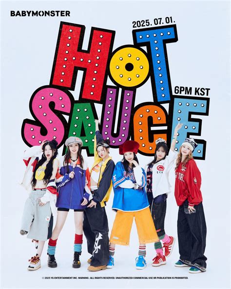 BABYMONSTER Hot Sauce Comeback Revealed Rami Missing From Poster Comeback Set For July 1