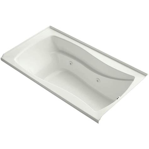 Kohler Mariposa 66 In Dune Acrylic Rectangular Right Hand Drain Alcove