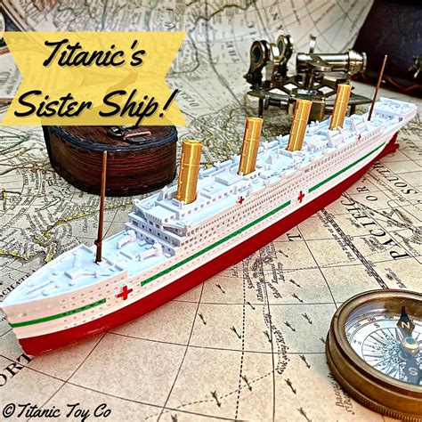 Titanictoyco Hmhs Britannic Model Ship 1 Ft Long Fully Assembled Model