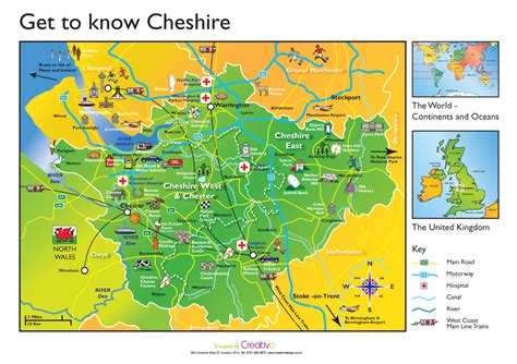 Cheshire Map Schools Geography Cheshire Ks1 Ks2 Creativo Wirral