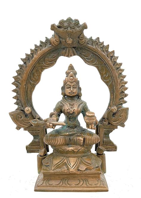 Buy South Indian Arts Bronze Annapurna Devi Idols Goddess Annaporna Ji