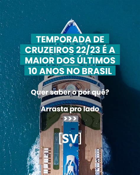 Temporada De Cruzeiros A Maior Dos Ltimos Anos No Brasil