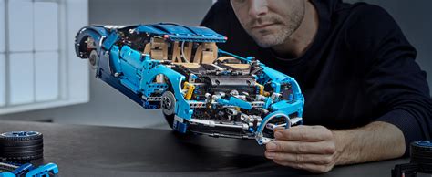 LEGO 42083 Technic Bugatti Chiron, Modellbausatz für Erwachsene, Bauset ...