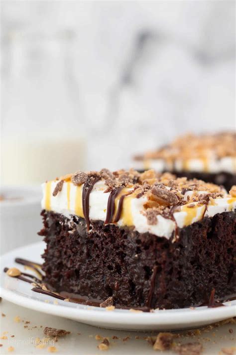 Better Than Sex Cake Chocolate Caramel Poke Cake Beyond Frosting