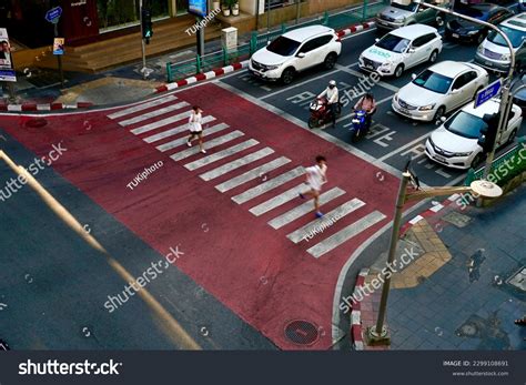 Thousand Crosswalk Thailand Royalty Free Images Stock Photos