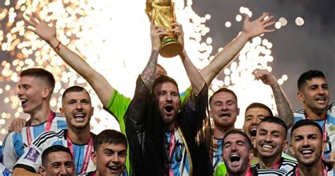 Fifa 2022 Lionel Messi Remporte La Coupe Du Monde Largentine Bat La France Aux Tirs Au But