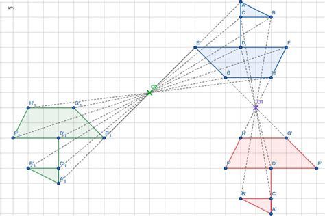 Construire La Sym Trique De La Figure Par Rapport Au Point Puis Par