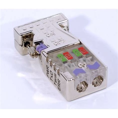 Vipa 972 0dp30 Profibus Connector W Leds 0 180 Degrees Warranty