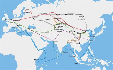 Les Routes De La Soie Quels Enjeux Pour La France Et L Europe Vie