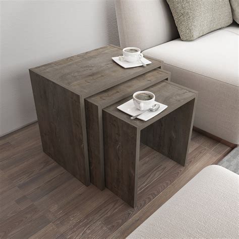 Millwood Pines Acampo Sled Nesting Tables Reviews Wayfair