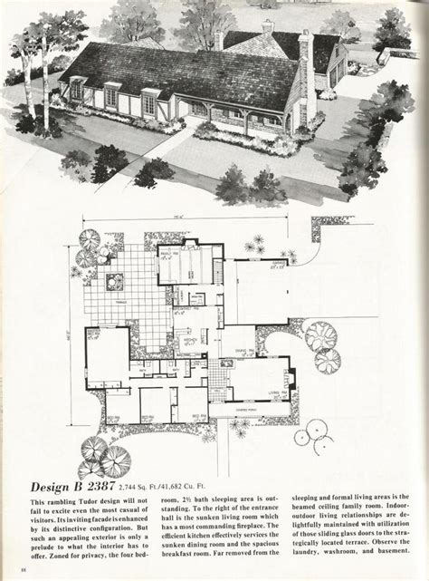 Vintage House Plans 2387 In 2024 Vintage House Plans Vintage House House Plans