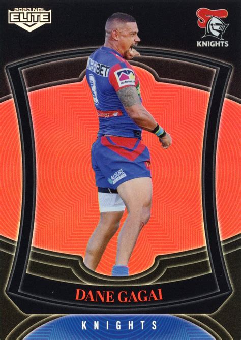 2023 Nrl Elite Pearl Specials P075 Dane Gagai Newcastle Knights