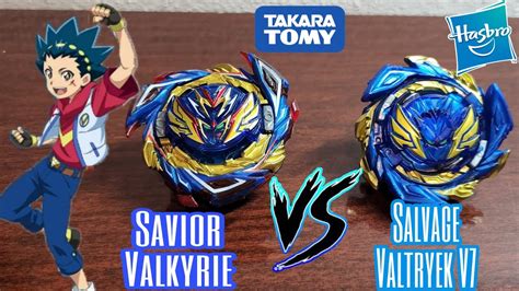 Savior Valkyrie VS Salvage Valtryek V7 Takara Tomy VS Hasbro Batalla