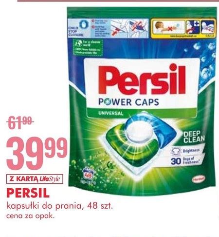 Kapsu Ki Do Prania Persil Taniej Promocja Super Pharm Ding Pl