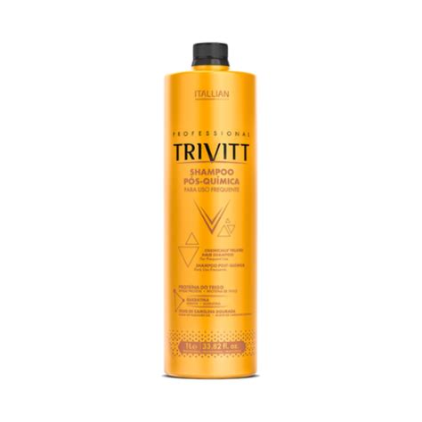 Itallian Hairtech Professional Trivitt Shampoo P S Qu Mica Para Uso