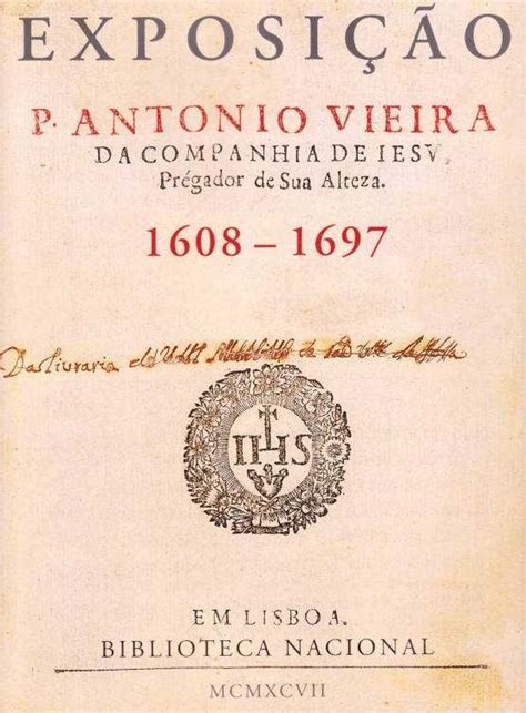 Padre António Vieira 1608 1697 Catálogo Da Exposição Arroios • Olx