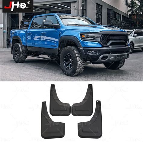 Jho Front Rear Mud Flaps Splash Guards Mudflaps Custom Fit For Dodge Ram 1500 Trx