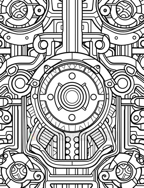 101 Satisfying Patterns Coloring Pages Instant Download Printable