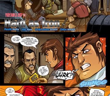 Veronika Red In Hard As Iron Color Muses Sex And Porn Comics