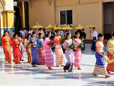 Myanmar S Traditional Dress A Kaleidoscope Of Cultural Heritage