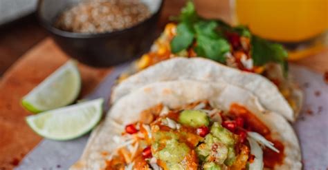 Tacos with Salsa and Guacamole · Free Stock Photo