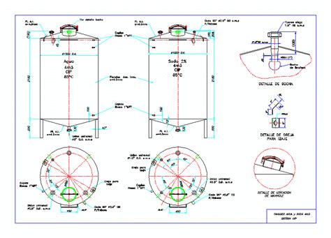 Cip Tanks Water And Soda M Dwg Block For Autocad Designs Cad