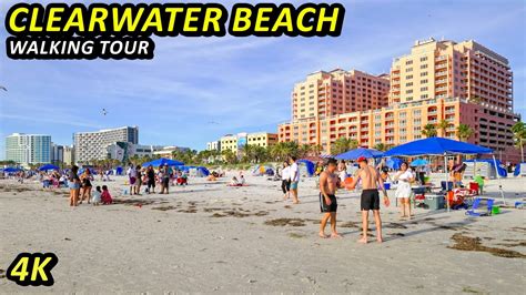 Clearwater Beach Walking Tour Youtube