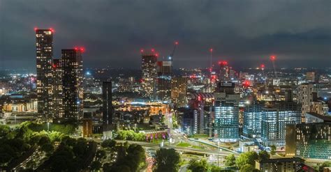 View from the hills: Manchester's mobile skyline
