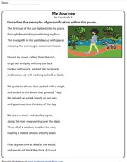 Personification Poems For Kids