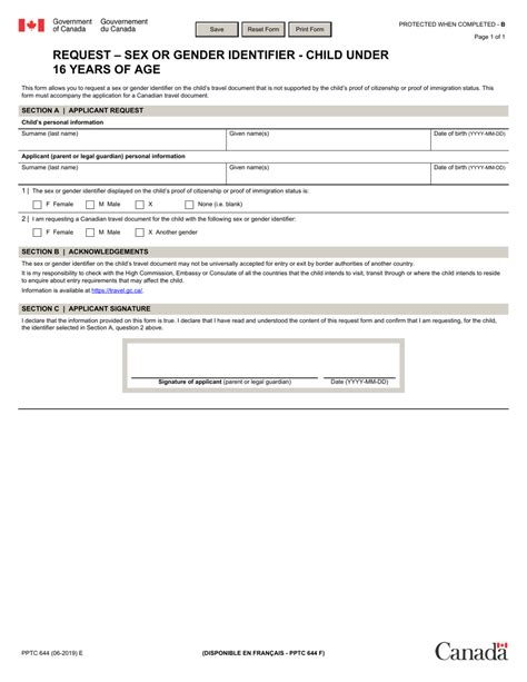 Form Pptc644 Fill Out Sign Online And Download Fillable Pdf Canada Templateroller