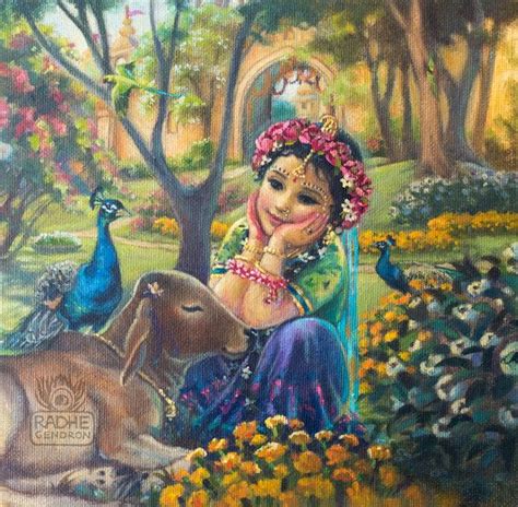 Radhe Gendron Painter Illustrator Krishna Radha Painting Krishna Art