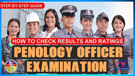 HOW TO CHECK PENOLOGY OFFICER EXAMINATION RESULTS AND RATINGS ONLINE