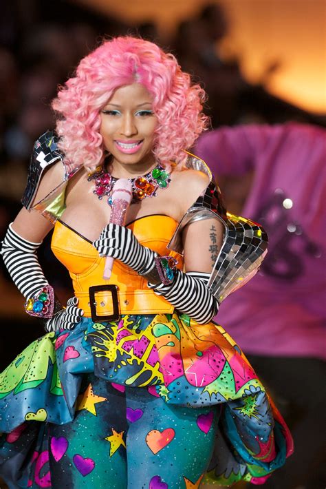 Nicki Minaj Performs During The 2011 Victorias Secret Fashion Show