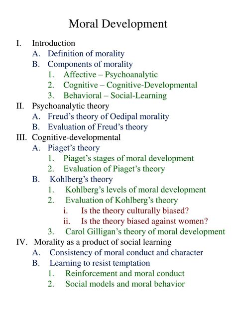 Piaget Stages Of Moral Development