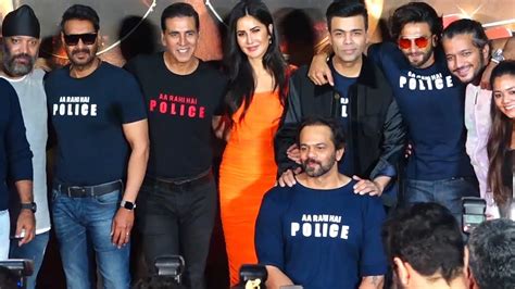 Akshay Kumar S Sooryavanshi Official Trailer Launch Ajay Devgn