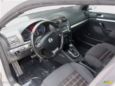 Interlagos Plaid Cloth Interior 2007 Volkswagen Jetta Gli Sedan Photo 82048611