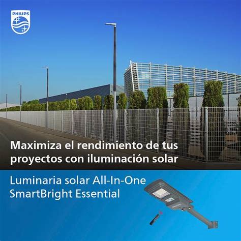 Alumbrado público solar All In One SmartBright Energía Renovable