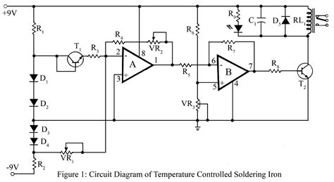 Simple Soldering Iron Circuit Diagram