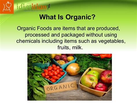 Exploring The Definition And Benefits Of Organic Food Organic Vegan