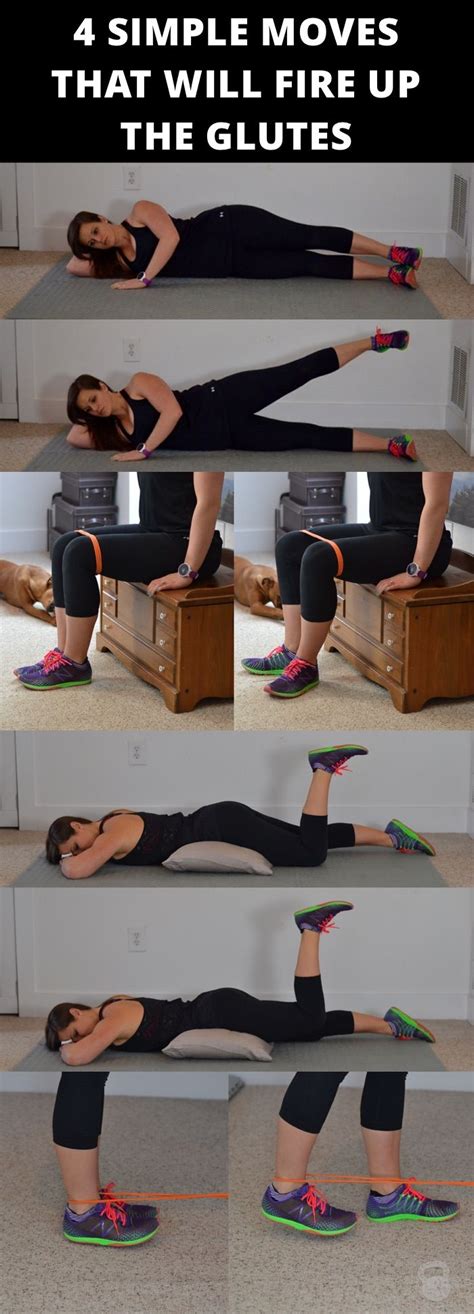 The Woman Is Doing Exercises With Her Legs