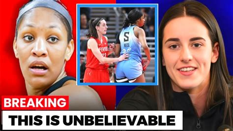 Aja Wilson Loses It After Caitlin Clarks Mvp Snub Criticizes Wnba