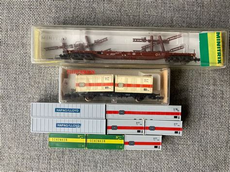 Fleischmann N Freight Carriage 2 Various Container Catawiki