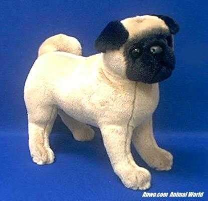 Pug Stuffed Animal Plush "Rocky" at Animal World®